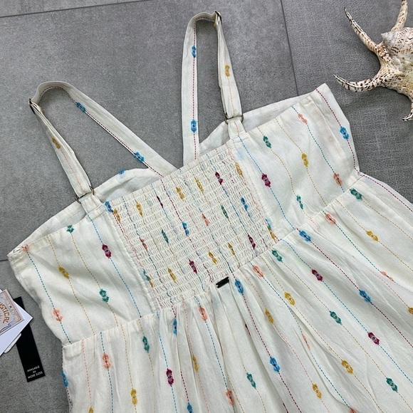 🔆O’Neill🔆 IMARA DRESS VACATION CUTE MINI WHITE - Picture 14 of 15